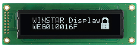 2.59インチ　100 x 16　COB　6800,8080,SPI　グラフィック/Graphic　有機ELディスプレイ　有機ELモジュール　OLED Display　OLED Module