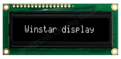 2.25インチ　16文字 x 1行　COB　6800,8080,SPI　キャラクター/Character　有機ELディスプレイ　有機ELモジュール　OLED Display　OLED Module