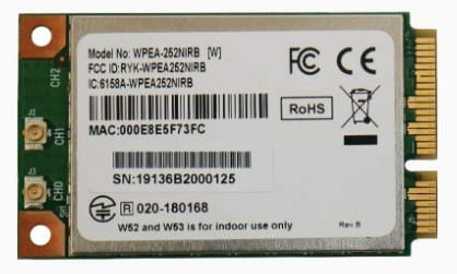 802.11a/b/g/n Industrial-Grade Mini PCIe Module, Qualcomm Atheros AR9592-AR1B, 2T2R