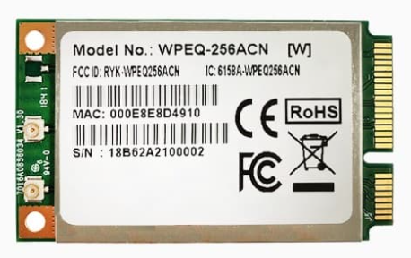 802.11ac/a/b/g/n Mini PCIe Module (WiFi 5), Qualcomm QCA9882-BR4A 2T2R