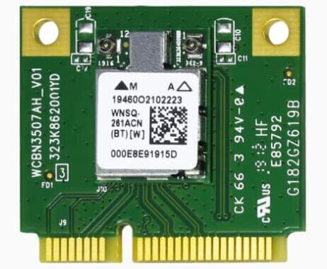 802.11ac/a/b/g/n Wi-Fi Combo Half Mini PCIe Module (WiFi 5) Qualcomm QCA6174A-5, 2T2R