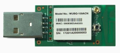 802.11ac/a/b/g/n USB Module (WiFi 5), Qualcomm QCA9377-7, 1T1R